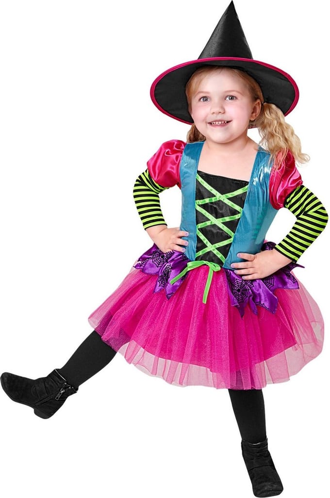 Heksen ballerina jurkje kinderen
