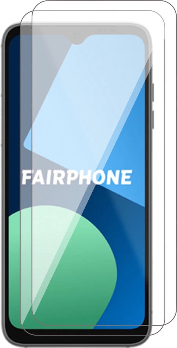 Screenprotector geschikt voor Fairphone 4 - 2x Glas Screen Protector