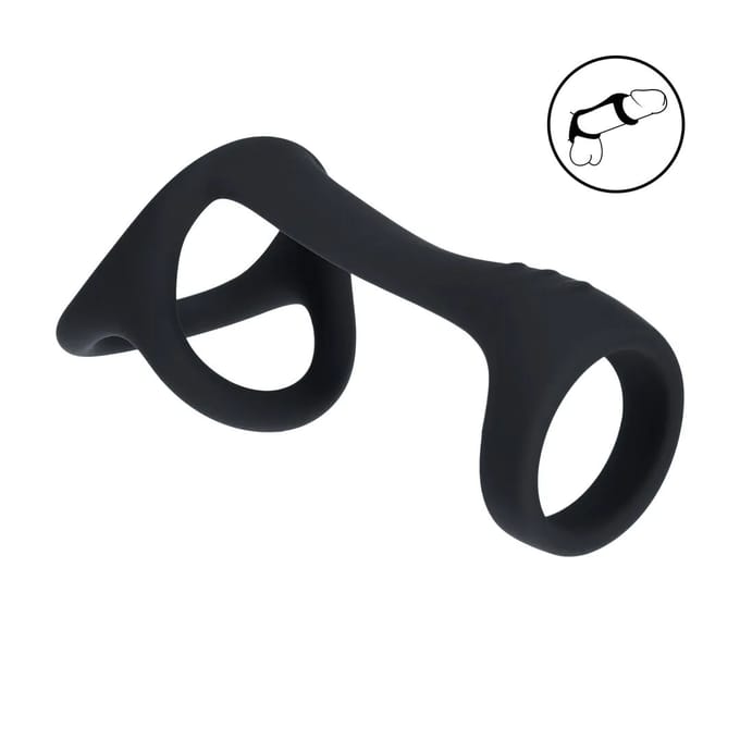 Levelz - Tri O Silicone Shaft Cock and Ball Ring