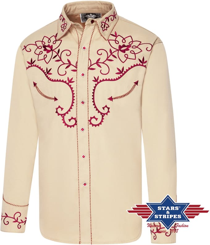 Stars & Stripes - Western Shirt Camden - L