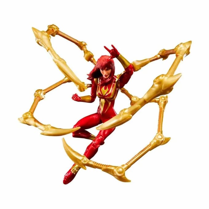 Marvel Legends Series - Magic The Gathering Mary Jane Watson - Iron Spider - Actiefiguur 15cm