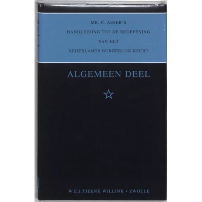Algemeen Deel - Asser-Serie - C. Asser