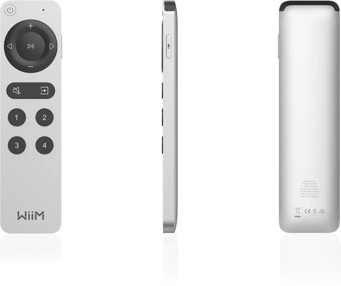 Merkloze Bluetooth Voice Remote 2 afstandsbediening voor streamers en versterkers