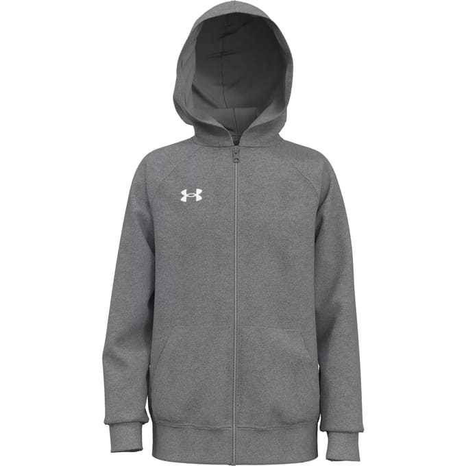 fleece capuchon met volledige rits voor kinderen Under Armour Rival