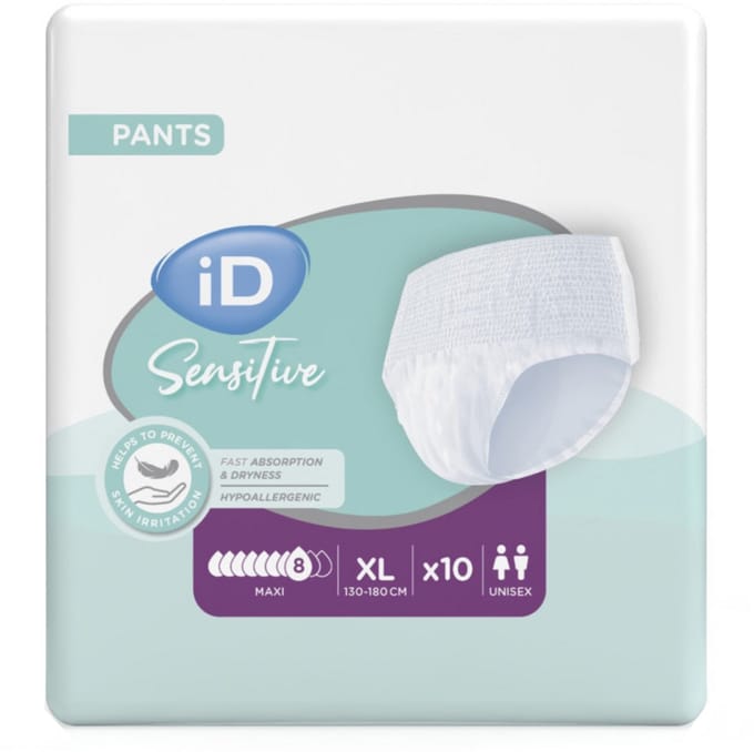 iD Sensitive Pants Maxi XL - 1 pak van 10 stuks