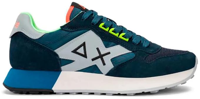 Sun68 Jaki 2.0 Fluo Schoenen Blauw EU 41 Man