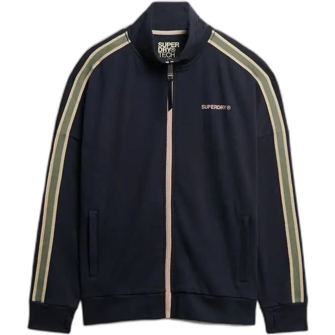 Superdry - Tech Cult trainingsjack met losse pasvorm - Heren - Truien