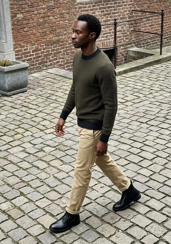 STEFANO LAURAN 3551 Boots Heren - Zwart - Maat 41