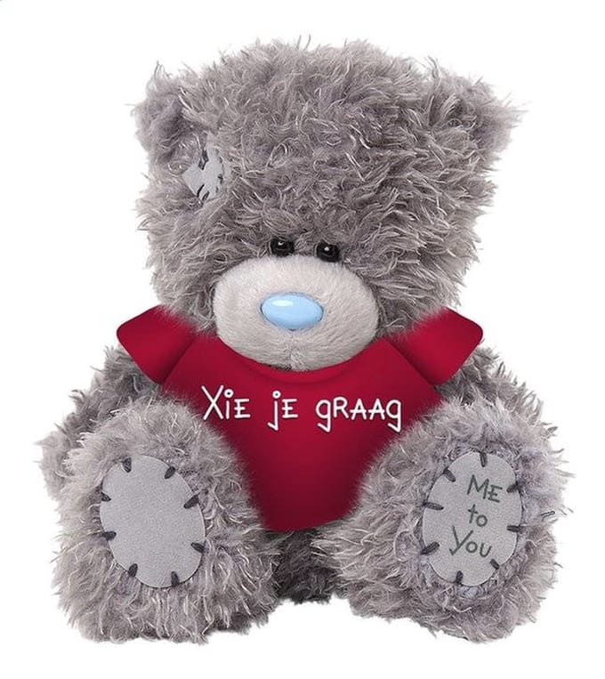 Knuffel - Beer - Xie je graag - 13cm