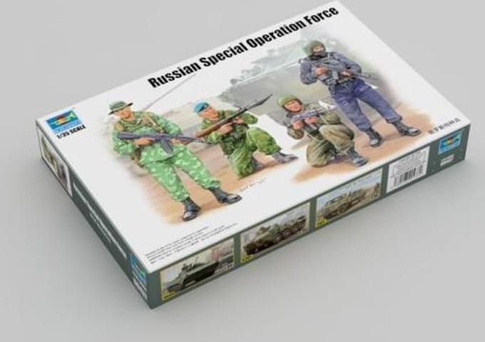 Trumpeter 00437 Russian Special Operation Force – Militair Figuren Modelbouwset - Schaal 1:35