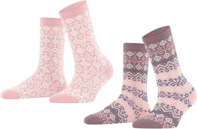 Esprit Sokken Fair Isle 2-Pack