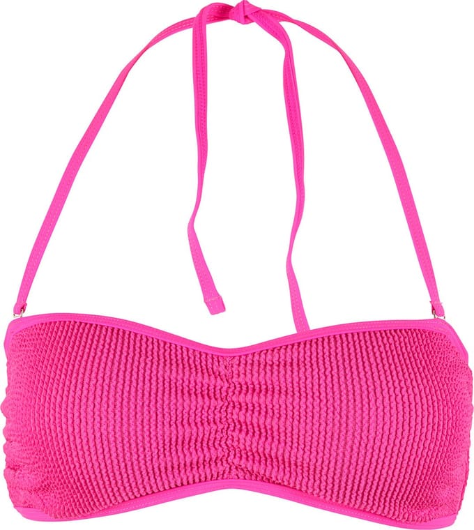 BECO crinkle bikini topje - B-cup - roze - maat 36