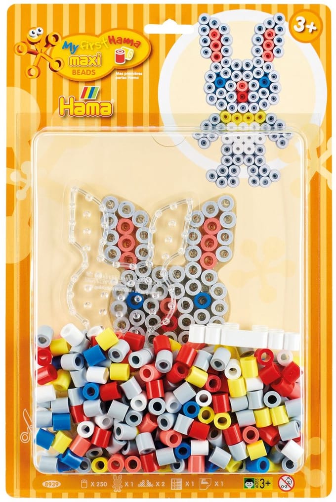 Hama - Strijkkralen - Maxi Blister Pack Konijn 250 Stuks