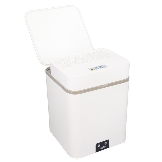 Mini Machine à Laver 4.5L Multifonction Nettoyage Lumière Bleue Séchage Machine à Laver Sous-vêtements pour white