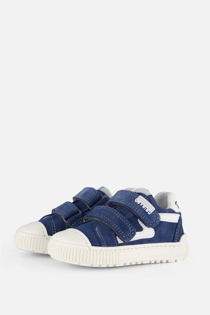Develab Velcro Sneakers blauw Leer - Maat 24