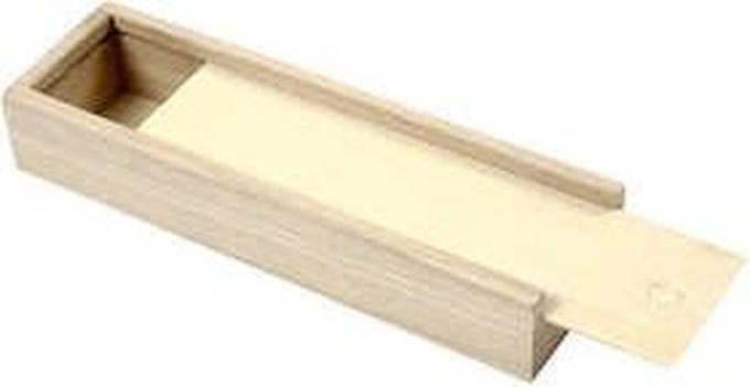 Pennendoos, afm 20x6x3,5 cm, 1 stuk