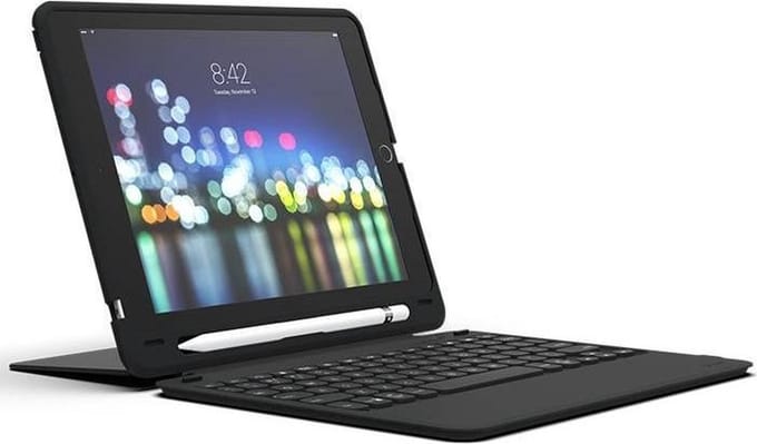 ZAGG Keyboard Slim Book Go voor de Apple iPad 9.7 - Zwart