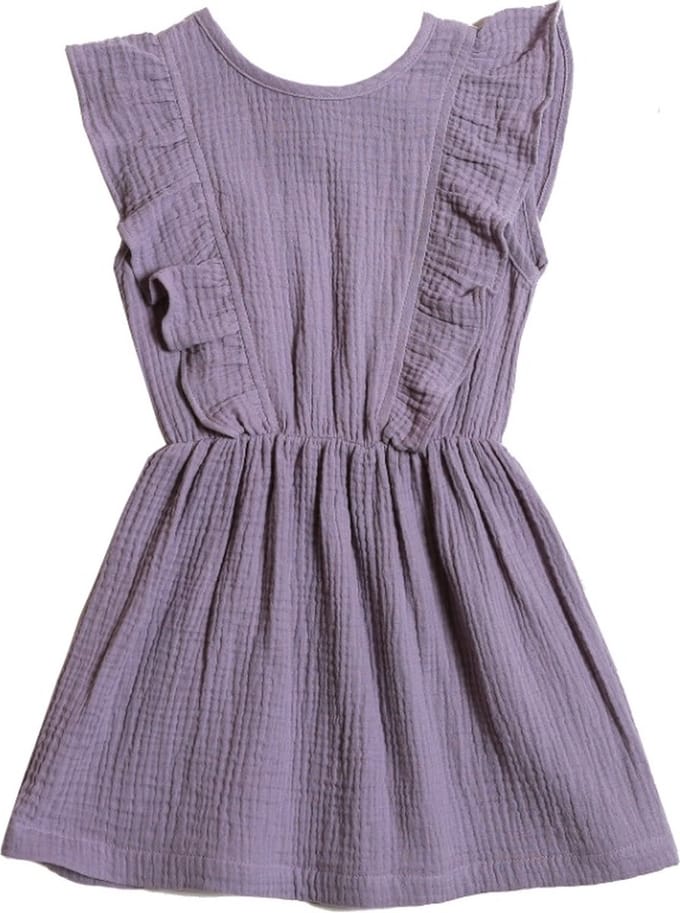 Alwero Jurk Ruffles Lila 128-134