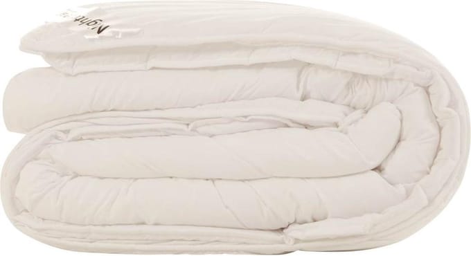Snoozing Norway - Synthetisch - Dekbed - Eenpersoons - 140x220 cm - Wit