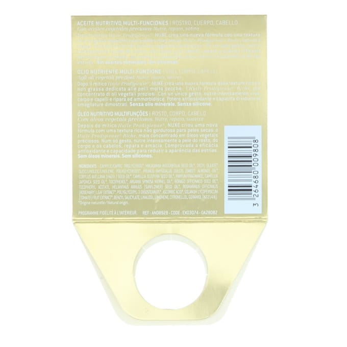 Nuxe Huile Prodigieuse Riche Multi-Purpose Nourishing Oil 100 ml