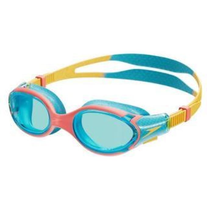 Speedo Biofuse 2.0 Junior Blauw/Oranje Unisex Zwembril - Maat One Size