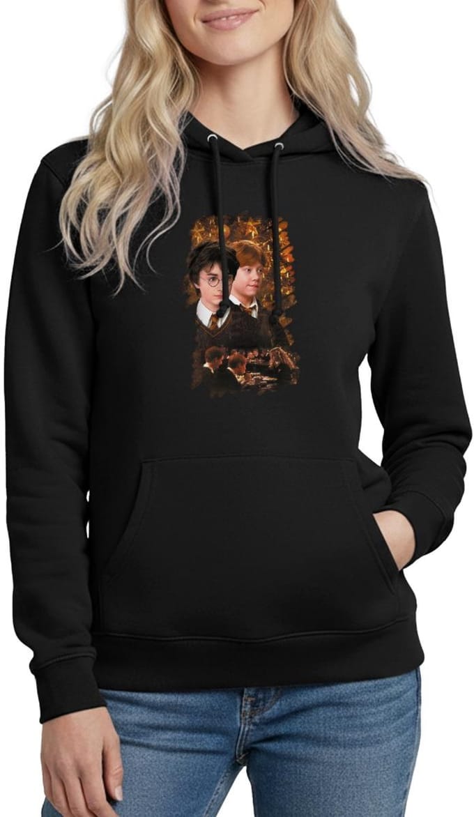 Harry Potter Kerst Harry En Ron Hoodie Dames