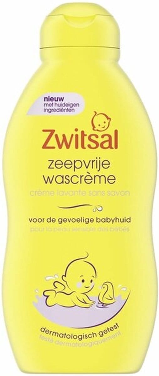Zwitsal - Zeepvrije Wascreme - 3 x 200ml - Voordeelpack