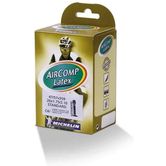 Michelin Binnenband Aircomp C4 Latex 26 X 1.75-2.25 (47/57-559)