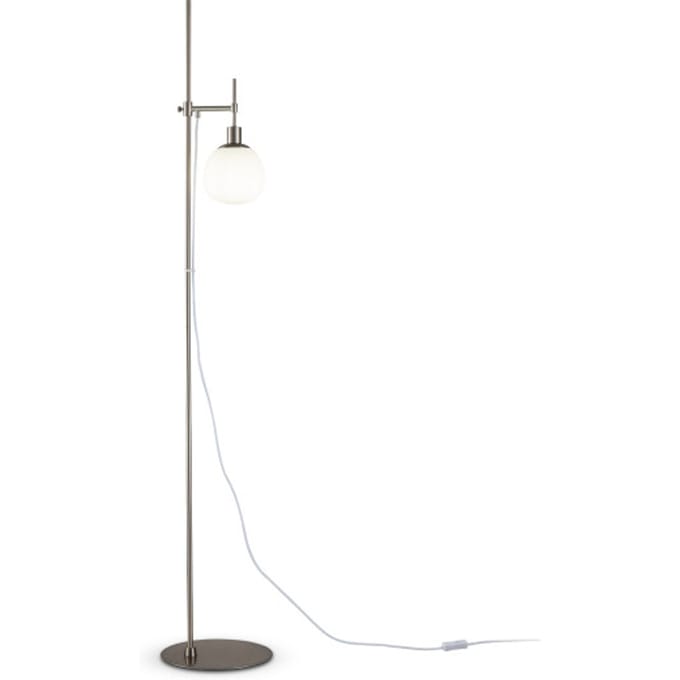 Maytoni - Vloerlamp Erich - Nikkel - Ø25