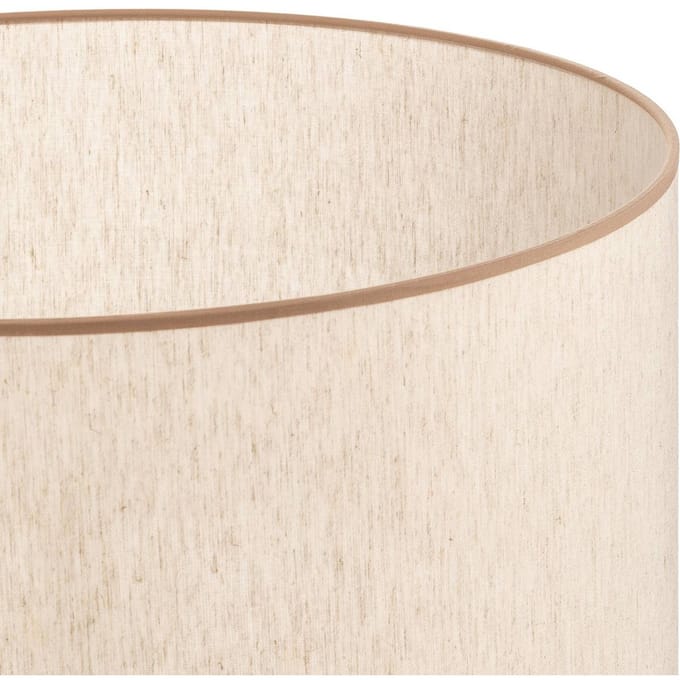 Duolla Lampenkap Roller ecru/beige Ø 50 cm hoogte 24 cm