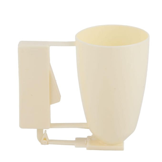 Pannenkoek Cupcake Beslag Dispenser Tool Perfect voor Wafels Muffin Mix Crêpes Taarten beige