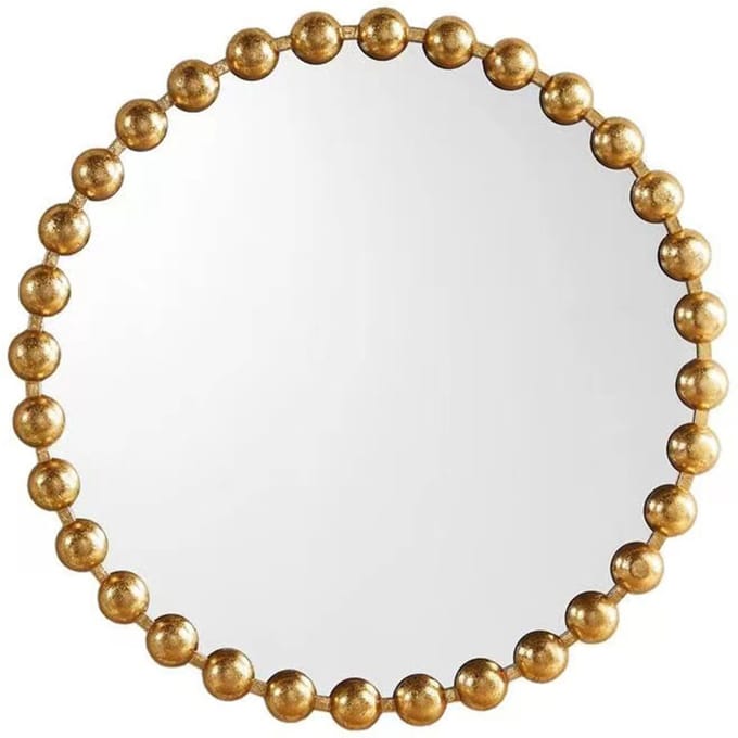 Milton & Oldbrook Wandspiegel Ø 47 cm Elena Goud