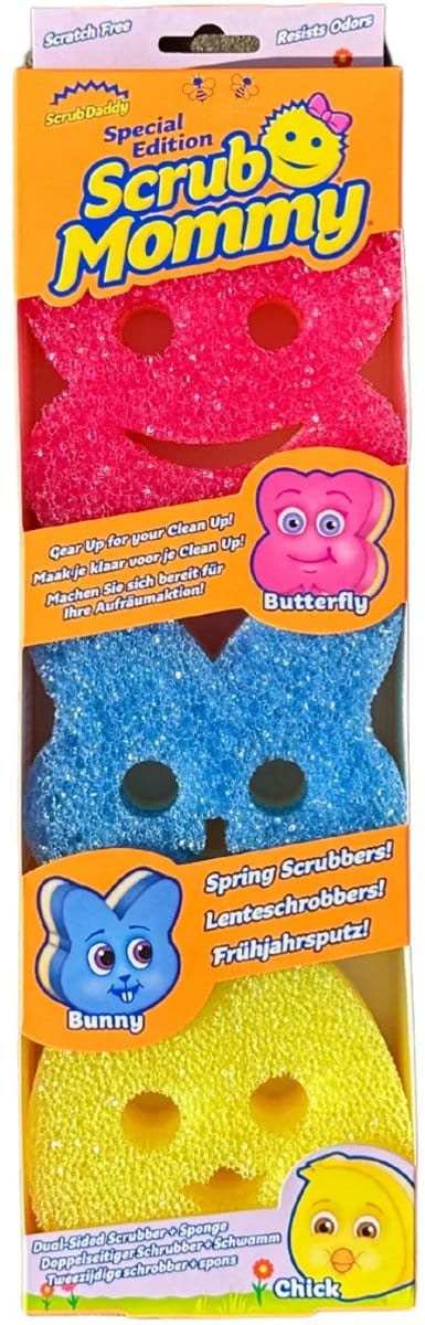 Scrub Mommy - Lente - Limited Edition - 3 Pack
