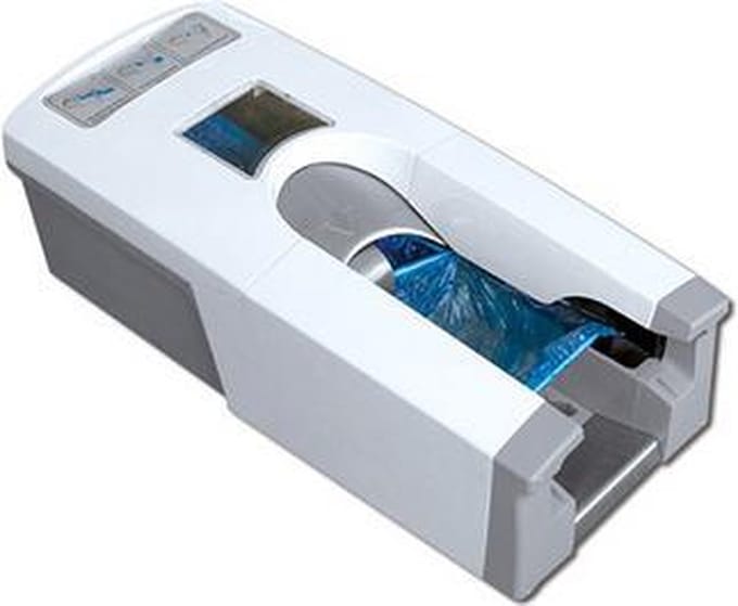 HYGOSTAR CPE overschoen 'HYGOMAT', blauw, dikte: 0,06 mm, navulling