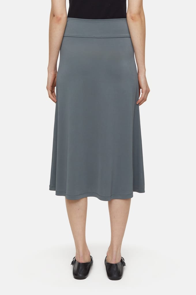 Closed Jersey Skirt Pini Green Größe: S | Midiröcke Outlet | Damen | Grün