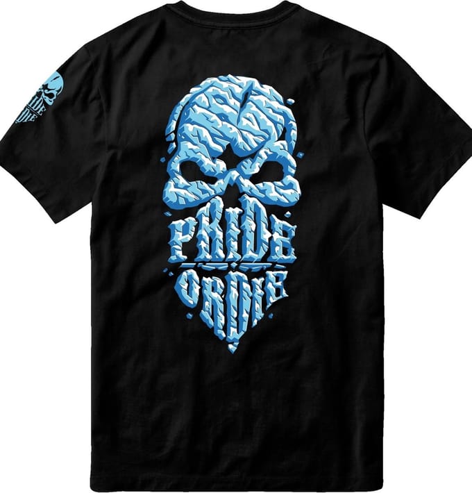 PRiDE or DiE Reckless Ice T Shirt Zwart - S