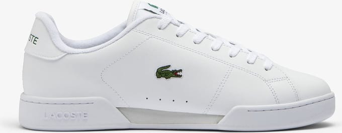 Lacoste CARNABY CUP 125 2 SMA WHT/WHT Heren Sneakers - wit