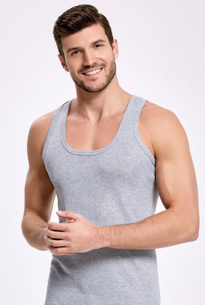 3 Pack Onderhemd Heren ilke® – 100% Katoen - 2XL