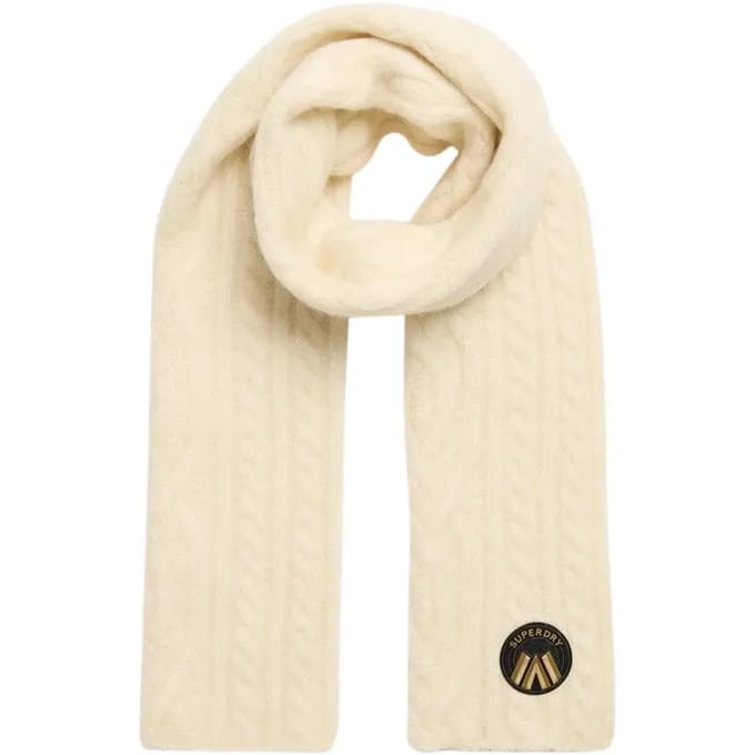 gebreide damessjaal Superdry Cable Luxe