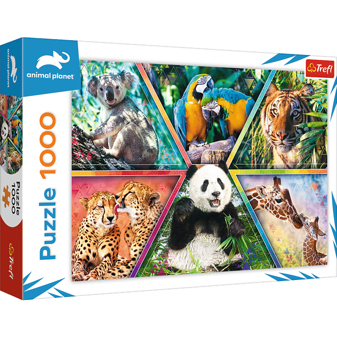 Trefl Puzzle - ANIMAL PLANET - Animal Kingdom (1000 pieces)