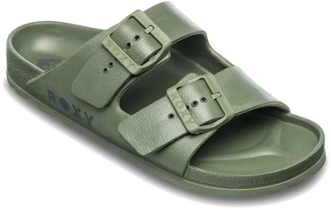 Roxy Kattie Slippers Groen EU 38 Vrouw