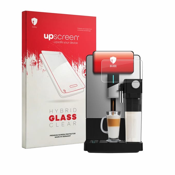 upscreen - Screenprotector voor Cecotec Cremmaet Latte Art A90_EU01 - Folie Beschermfolie Beschermglas transparant