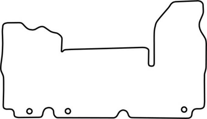 Automatten | Mattenset Nissan Interstar - 2005 - 2010