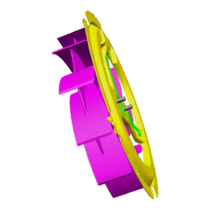 AEG set, koelventilator 5550289069