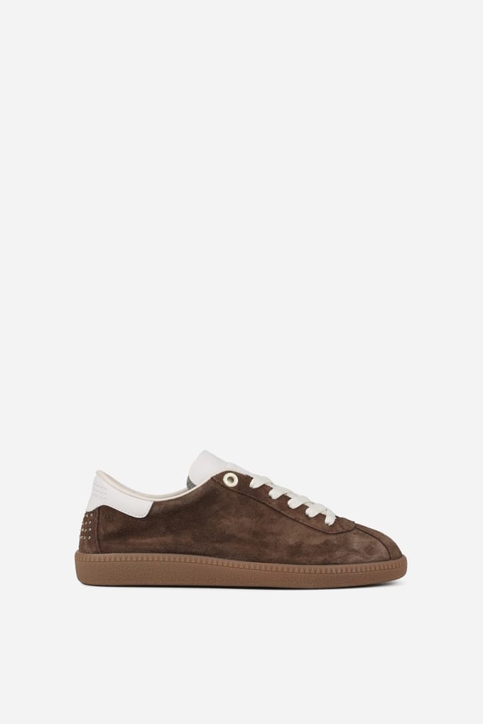 Bronx Bob-bie Sneaker Walnut Brown/off White Größe: 37 | Trainers Outlet | Damen | Weiß