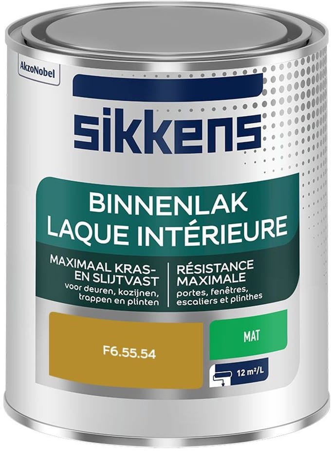 Sikkens - Binnenlak Mat - F6.55.54 - Mengverf - 750 Ml