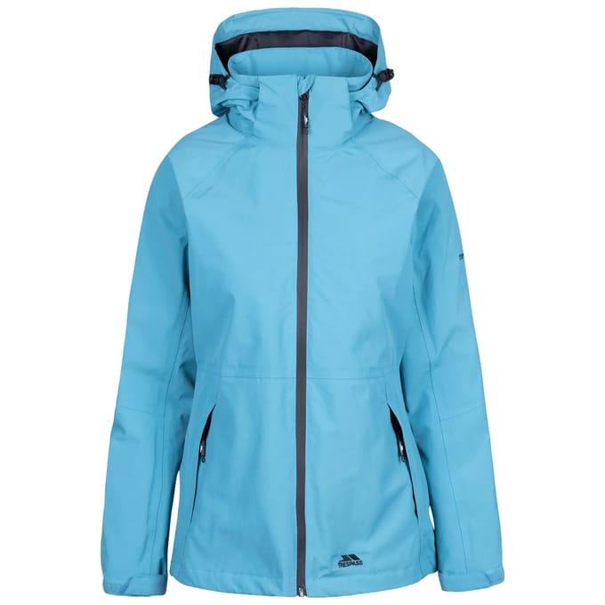 Dames waterdichte hoodie-jack met rits Trespass Tilbury