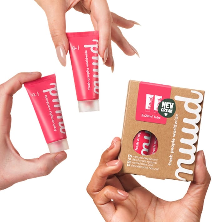 Nuud Natural Deodorant 2-Pack