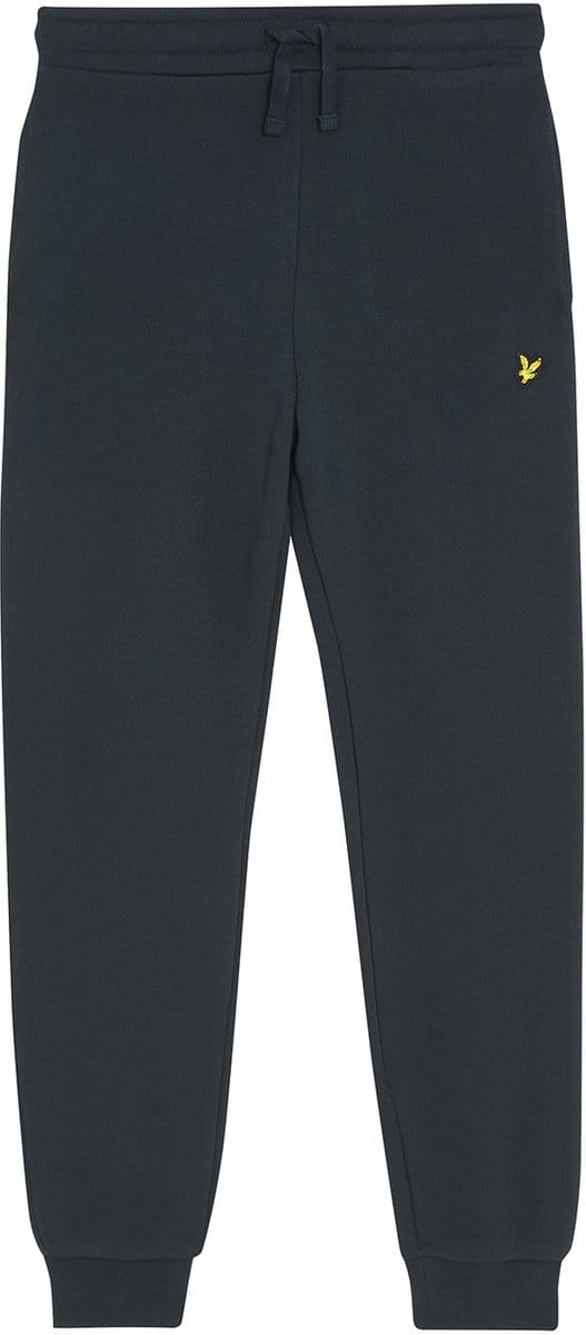 Lyle & Scott jongens joggingbroek met geborstelde achterkant - marineblauw