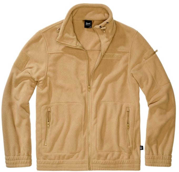 Brandit - Fleece Combat Jacket - M - Beige